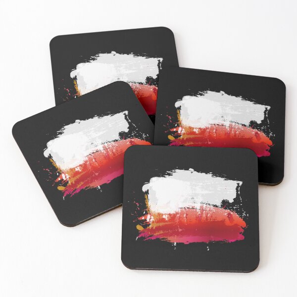 Item preview, Polish Flag in Grunge Paint Style designed and sold by Store-Designify.