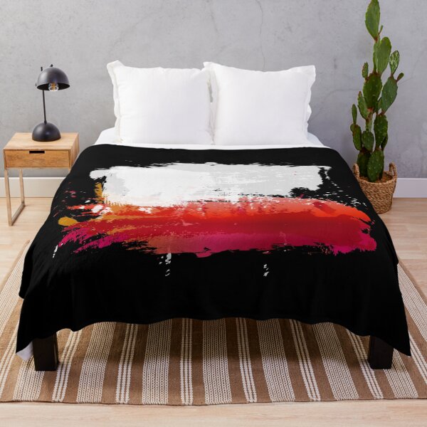 Item preview, Polish Flag in Grunge Paint Style designed and sold by Store-Designify.