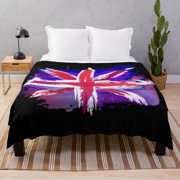 Item preview, UK Flag in Grunge Paint Style designed and sold by Store-Designify.