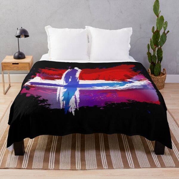 Item preview, Norway Flag in Grunge Paint Style designed and sold by Store-Designify.