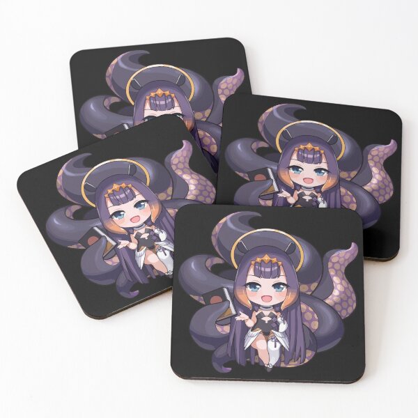 Item preview, Ninomae Ina'nis Virtual YouTuber Chibi designed and sold by WeebooTr4sh.