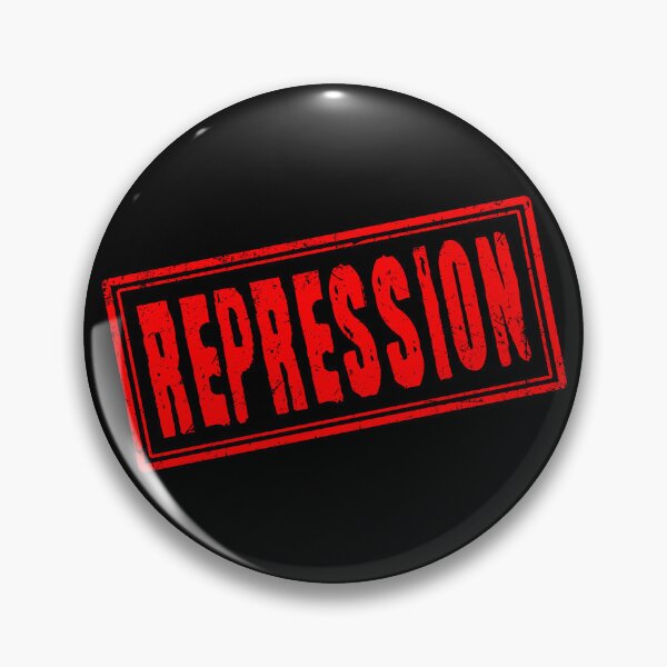 Item preview, Repression (Vintage Retro Stamp) designed and sold by SassyClassyMe.