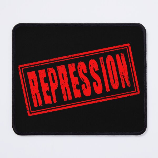 Item preview, Repression (Vintage Retro Stamp) designed and sold by SassyClassyMe.