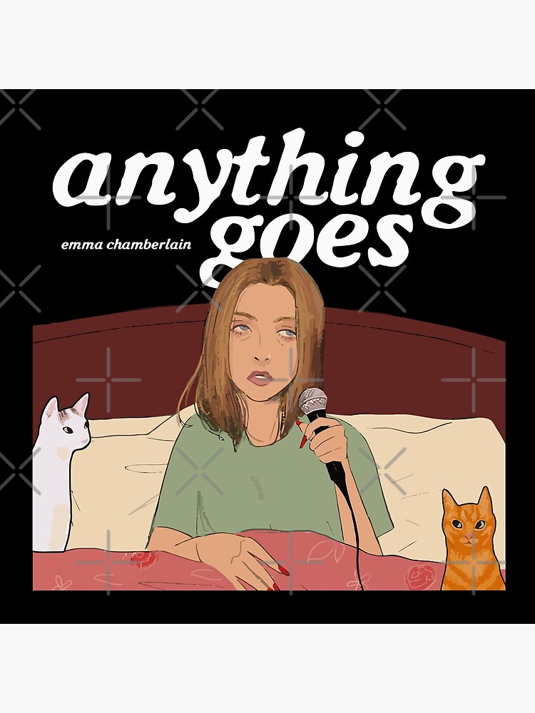 Anything Goes Emma Chamberlain Merch Anything Goes Essential T-Shirt for  Sale by KazeloKeno