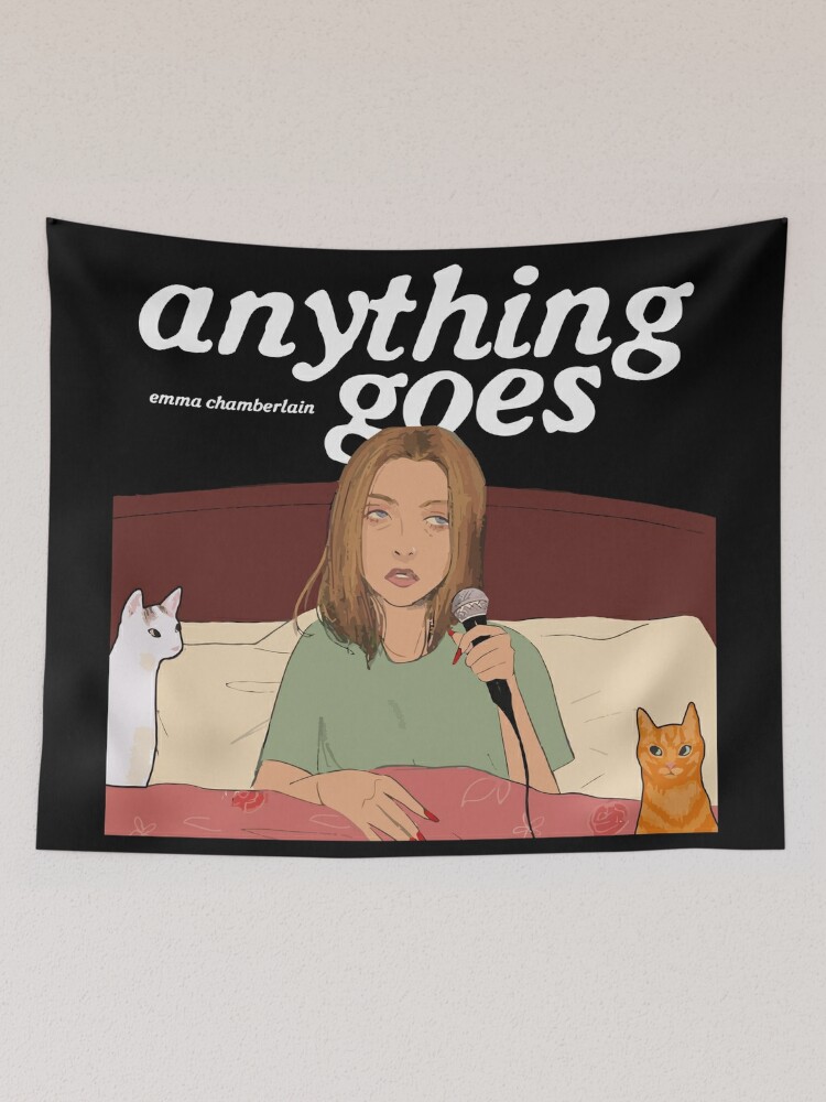 Anything Goes Emma Chamberlain Merch Anything Goes Essential T-Shirt for  Sale by KazeloKeno