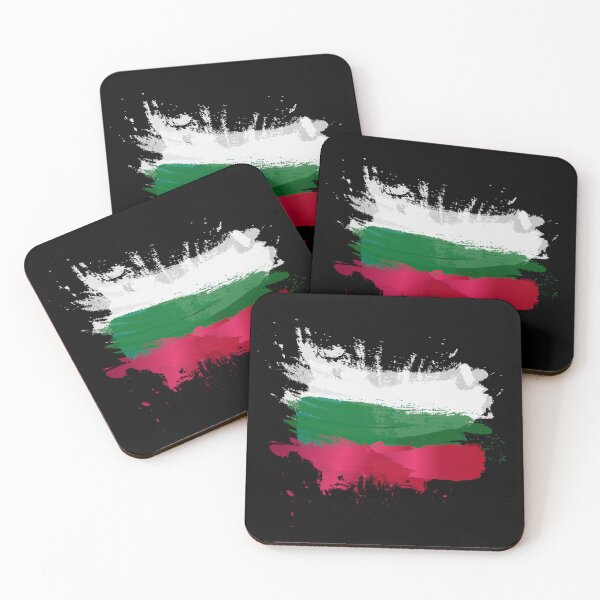 Item preview, Bulgaria Flag in Grunge Paint Style designed and sold by Store-Designify.