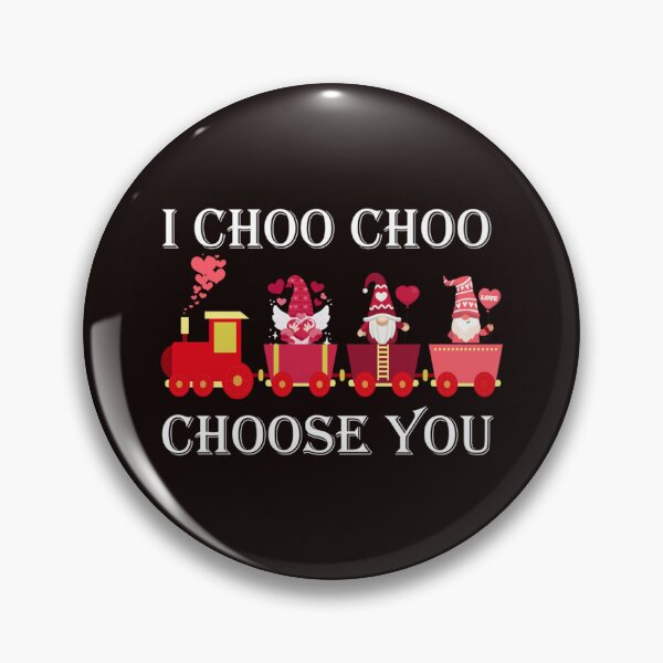 Item preview, Gnomes I Choo Choo Choose You Valentines Day Train   designed and sold by Keatonscroggin.