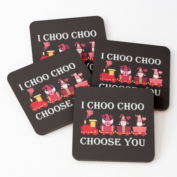 Item preview, Gnomes I Choo Choo Choose You Valentines Day Train   designed and sold by Keatonscroggin.