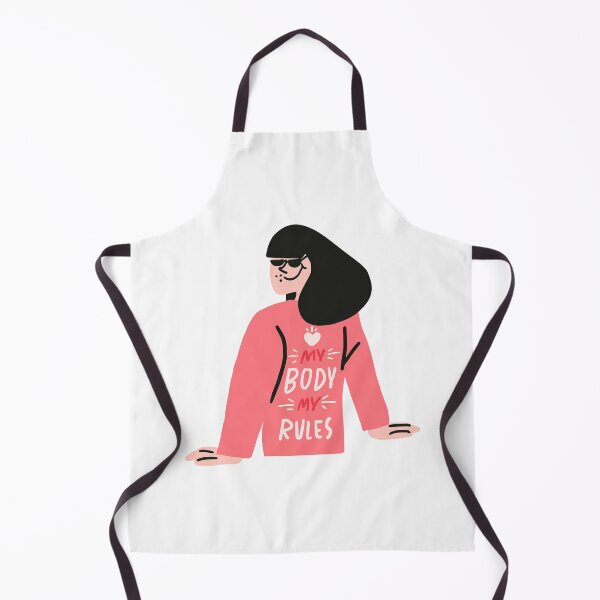 Item preview, Woman character, my body my rules body positivity concept designed and sold by sirineab.