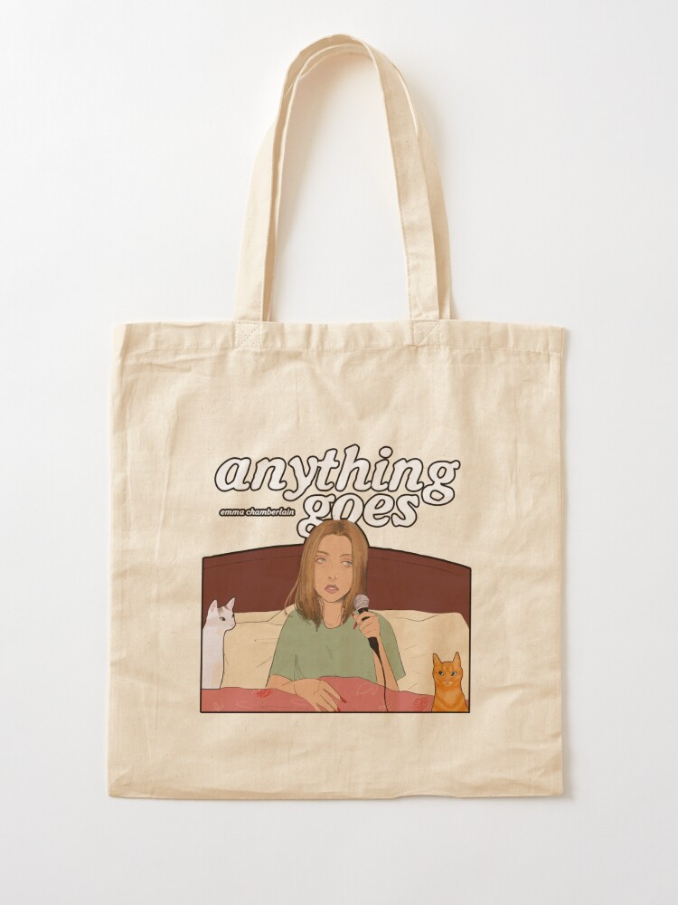 Anything Goes Emma Chamberlain Merch Anything Goes Tote Bag for
