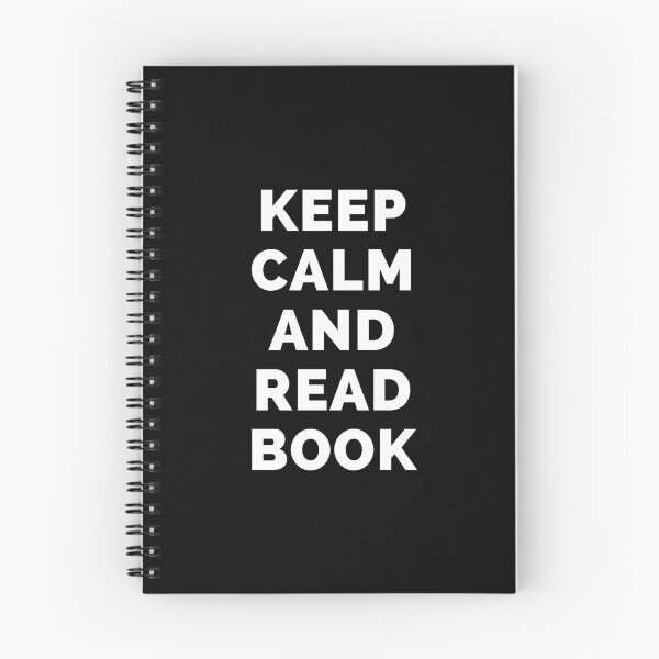 Item preview, Keep Calm And Read Book - Black And White Simple Font - Funny Meme Sarcastic Satire - Self Inspirational Quotes - Inspirational Quotes About Life and Struggles designed and sold by ExploreTheStore.