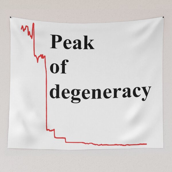 Item preview, Peak of degeneracy designed and sold by Jabaroni.