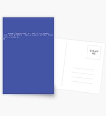 Commodore 64 Computer Screen #retro Postcards