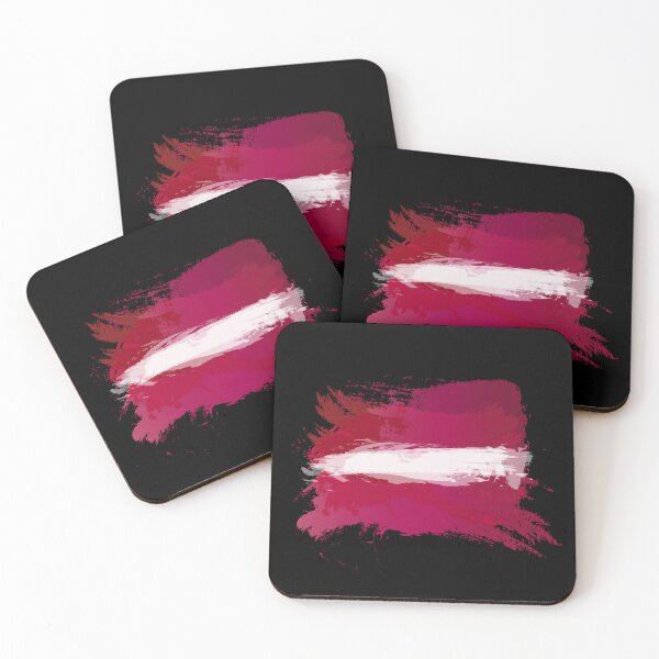 Item preview, Latvia Flag in Grunge Paint Style designed and sold by Store-Designify.