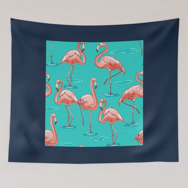 Artikelvorschau, lustiger Flamingo entworfen und verkauft von NamamiTamaha.