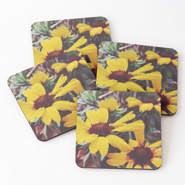 Item preview, Yellow wild flowers in the garden designed and sold by NicoletaDesigns.