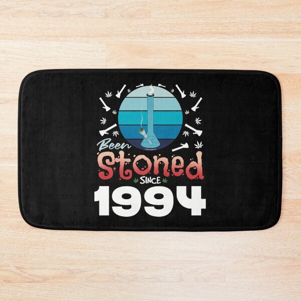 Item preview, Been stoned since 1994 (Blue retro vintage sunset with bong) designed and sold by YomeHayin.