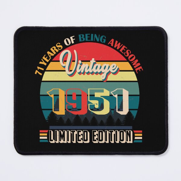 Item preview, 71 years of being awesome vintage 1951 limited edition | Born January 1951 Limited Edition 71 Years Of Being Awesome Vintage , January 1951 71 Years Old Shirt, 71st Birthday designed and sold by SimoSaladain.