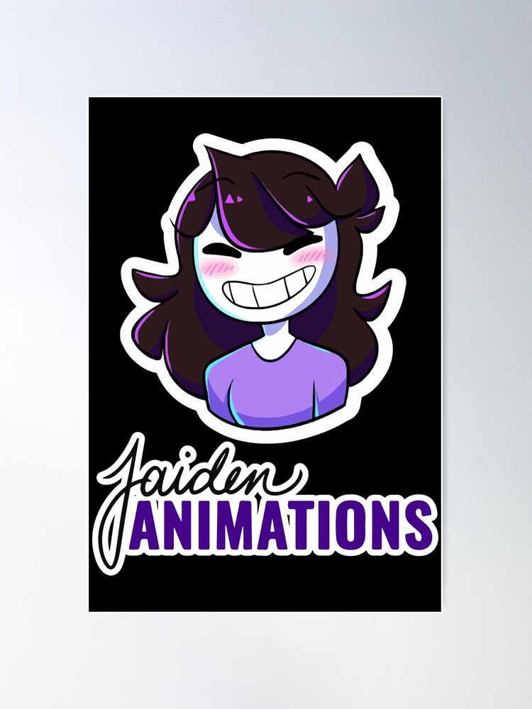 Jaiden Animations Merch Poster Art Wall Poster Sticky Poster Gift For Fan