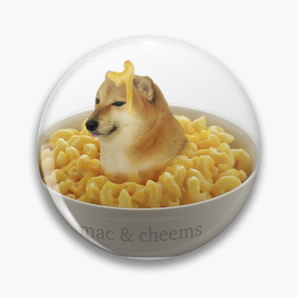 Item preview, bowl of mac and cheems designed and sold by Shop4Gamers.