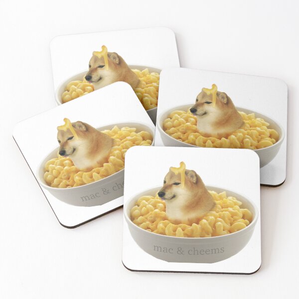 Item preview, bowl of mac and cheems designed and sold by Shop4Gamers.