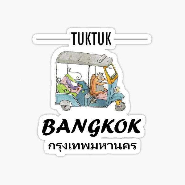Item preview, Bangkok Tuk Tuk Thailand designed and sold by nickjones81.