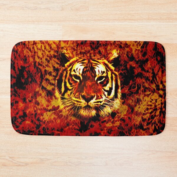 Item preview, Abstract tiger portrait designed and sold by Guardi71.
