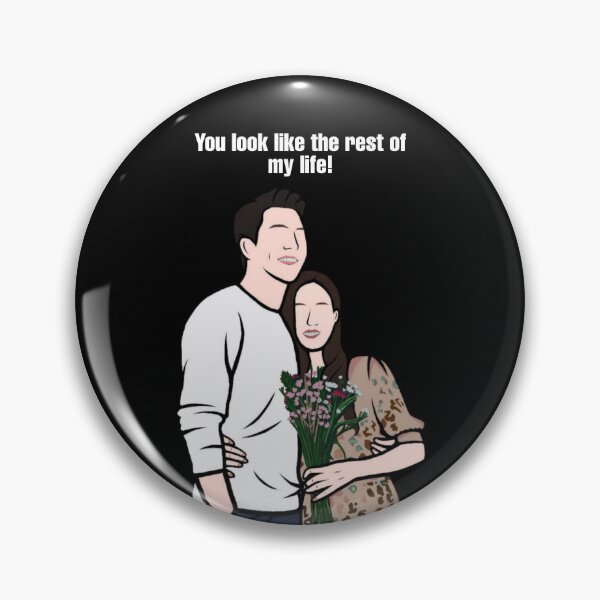 Item preview, Crash landing on you - seo ji hye & hyun bin - kdrama designed and sold by Reets_Redbubble.