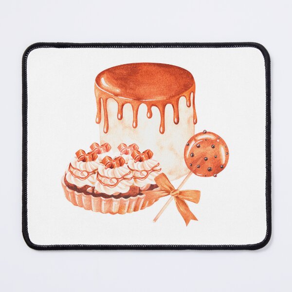 Item preview, Caramel sweets. Watercolor illustration. designed and sold by Trilisti.