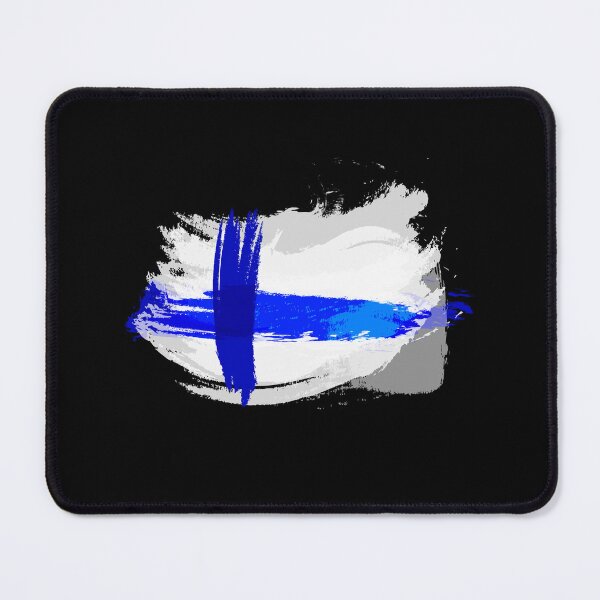Item preview, Finland Flag in Grunge Paint Style designed and sold by Store-Designify.