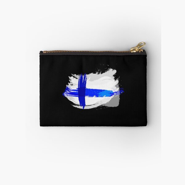 Item preview, Finland Flag in Grunge Paint Style designed and sold by Store-Designify.