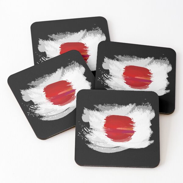 Item preview, Japan Flag in Grunge Paint Style designed and sold by Store-Designify.