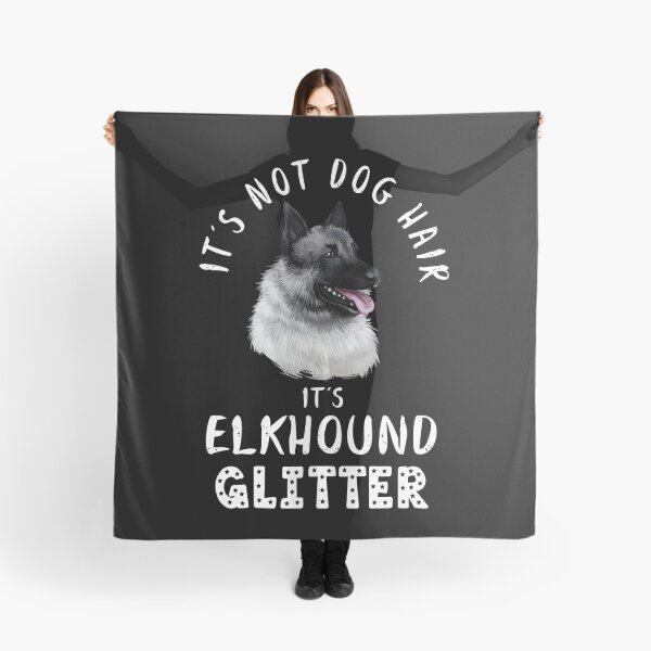 Item preview, It's not dog hair it's NORWEGIAN ELKHOUND glitter funny dog quote designed and sold by theshirtinator.