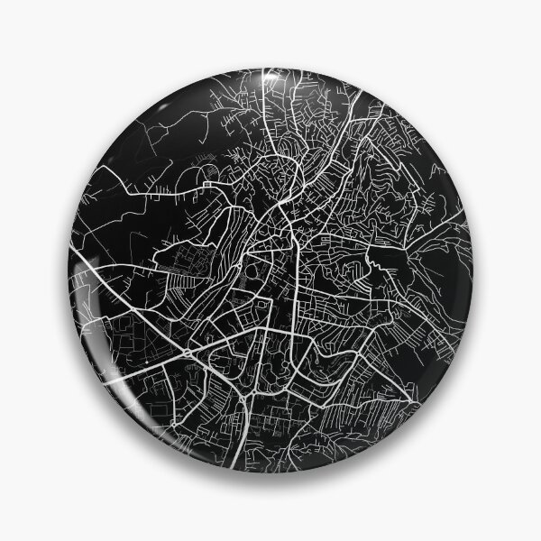 Item preview, Pristina City Map of Kosovo - Full Moon designed and sold by deMAP.
