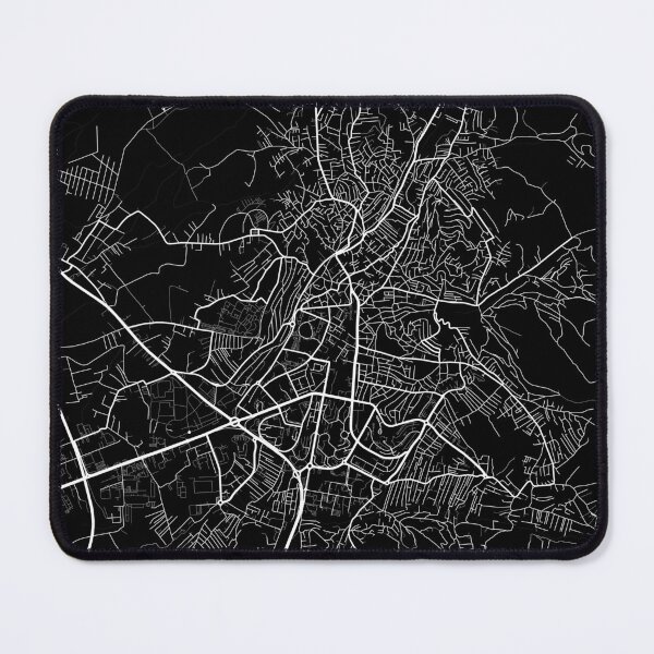 Item preview, Pristina City Map of Kosovo - Full Moon designed and sold by deMAP.