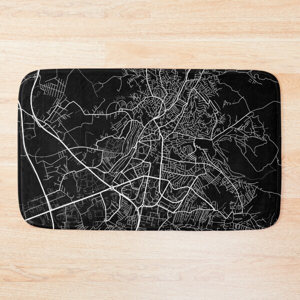 Item preview, Pristina City Map of Kosovo - Full Moon designed and sold by deMAP.