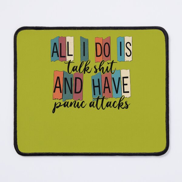 Item preview, All I Do Is Talk And Have Panic Attacks Paint Flake Bleached designed and sold by EspenoyStore.