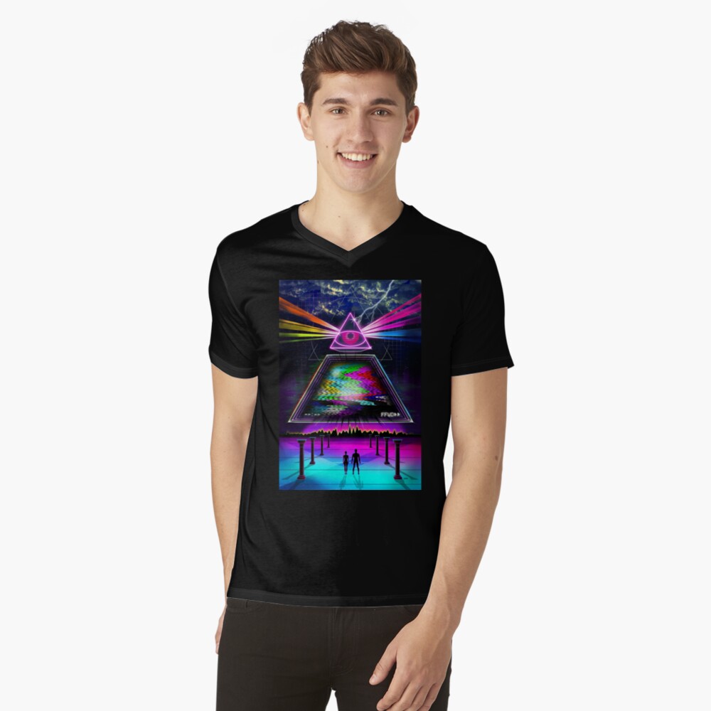 Item preview, V-Neck T-Shirt designed and sold by forge22.