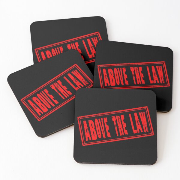 Item preview, Above The Law (Vintage Retro Stamp) designed and sold by SassyClassyMe.