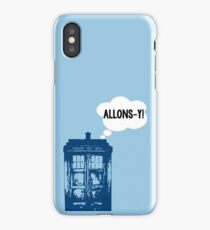 "ALLONS-Y!" - 10th Doctor iPhone Case