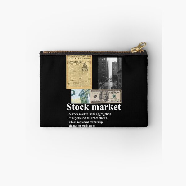 Item preview, stock market collage designed and sold by Jabaroni.