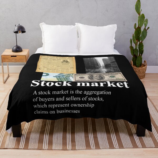 Item preview, stock market collage designed and sold by Jabaroni.