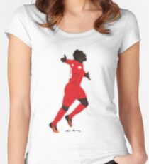 Sadio Mane Liverpool Football Club Women's Fitted Scoop T-Shirt