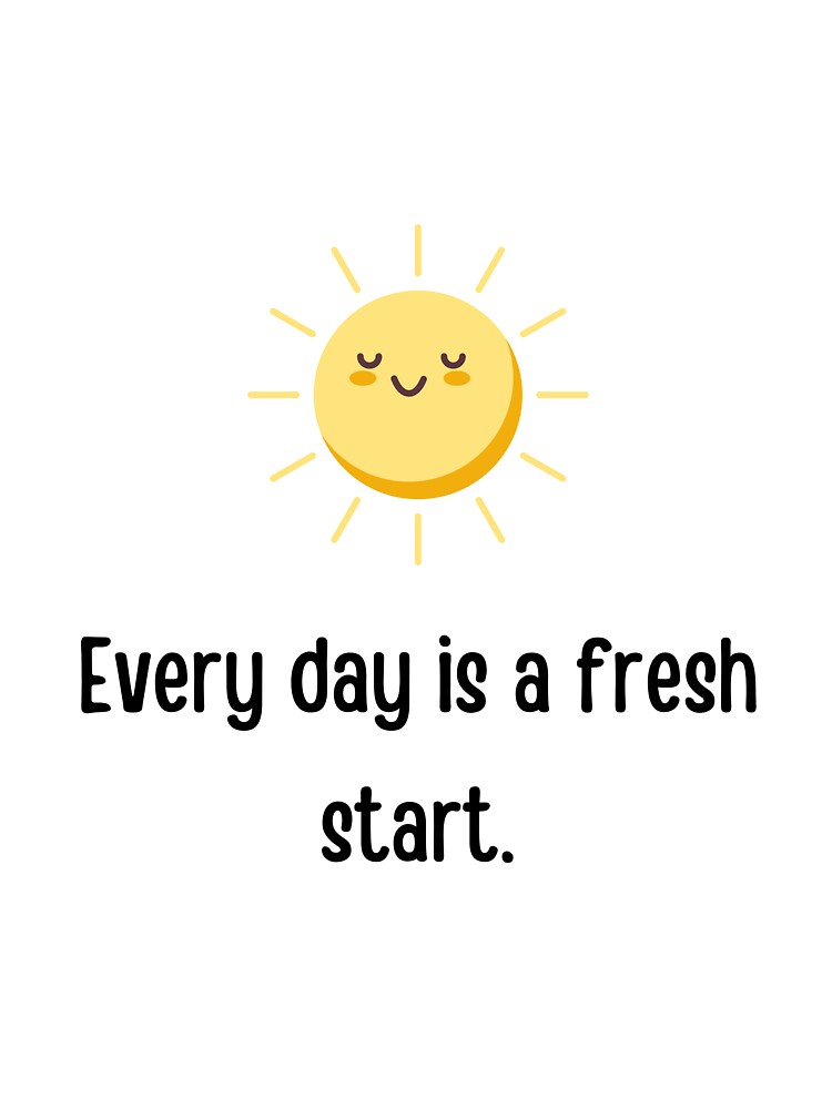 Fresh Start Classroom Decor Inspirational Quote for Teachers and ...
