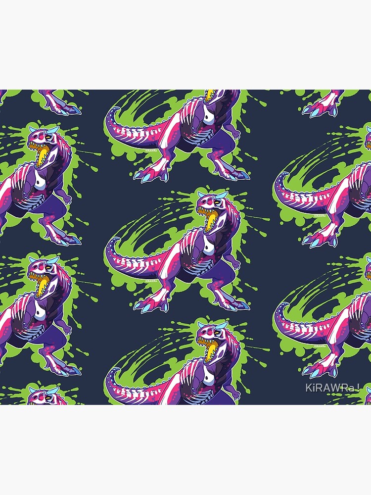 Thumbnail 3 von 3, Wandbehang, Radioaktiver Carnotaurus designt und verkauft von Kirara.