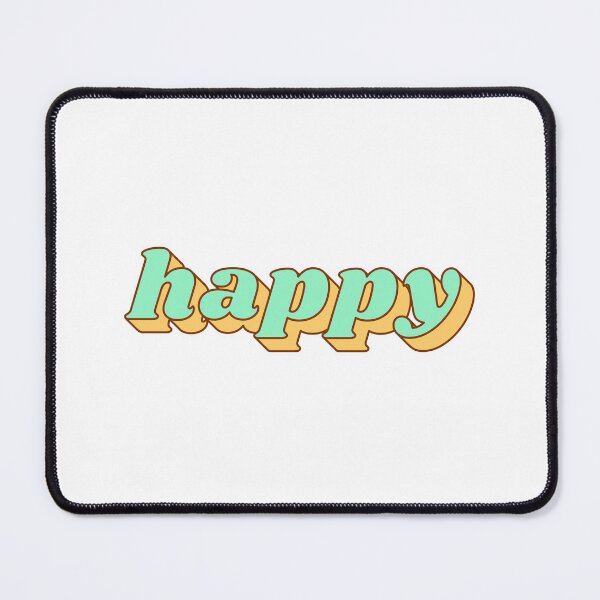 Item preview, Happy retro 3D typography designed and sold by sirineab.