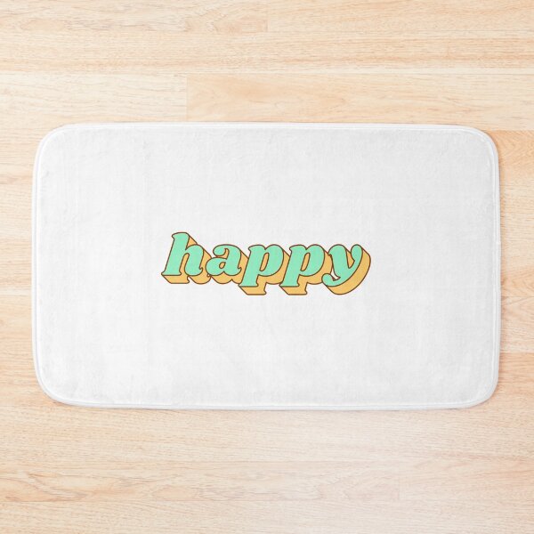 Item preview, Happy retro 3D typography designed and sold by sirineab.