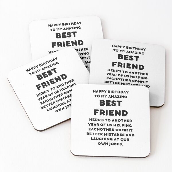 Item preview, Happy Birthday Gifts For Best Friend designed and sold by TextToTee.