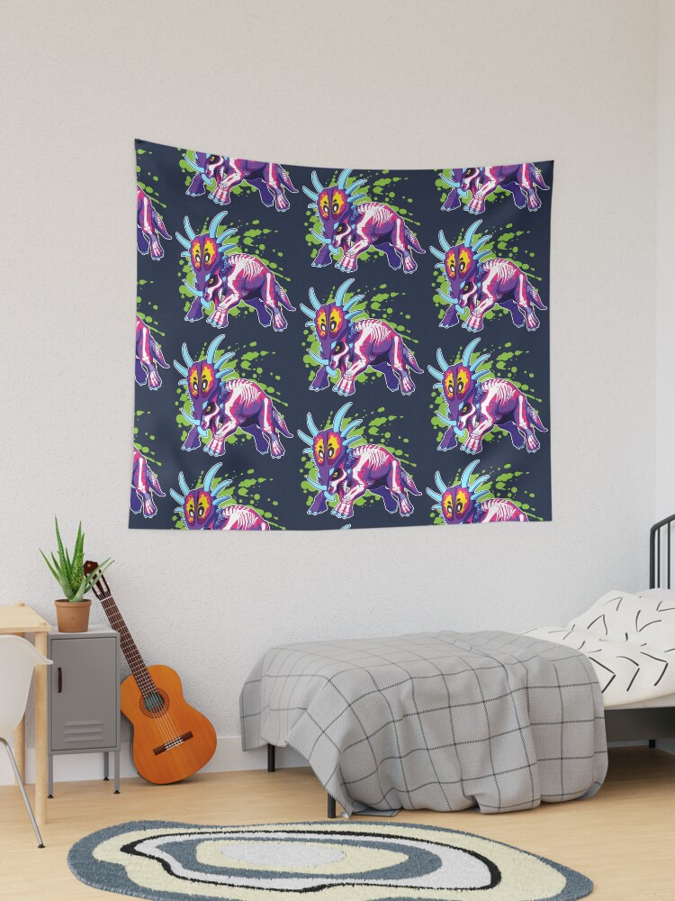 Thumbnail 1 von 3, Wandbehang, Radioaktiver Styracosaurus designt und verkauft von Kirara.