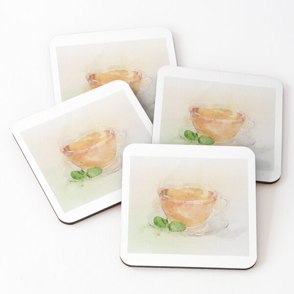 Item preview, cup of tea  designed and sold by illustrations77.